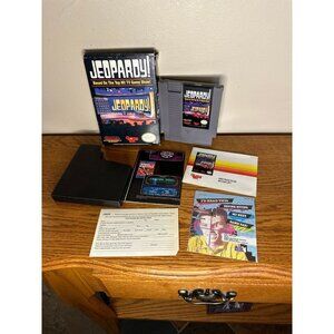 Jeopardy (Nintendo Entertainment System, 1985) Complete in Box CIB NES